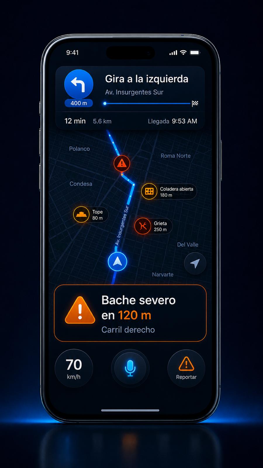 Mapa inteligente VIA-01