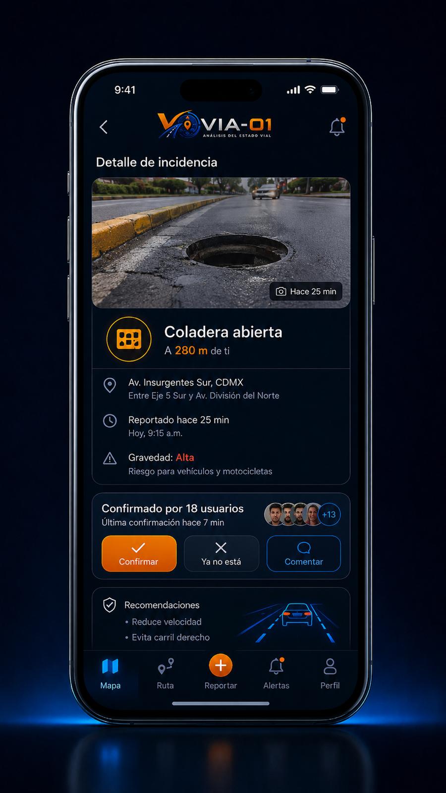 Detalle y validación